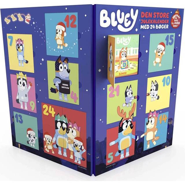 Billede af Gyldendal Bluey The Big Christmas Advent Julekalender